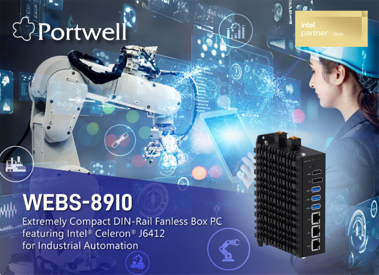 Kompakter und robuster Industrie-PC WEBS-89I0
